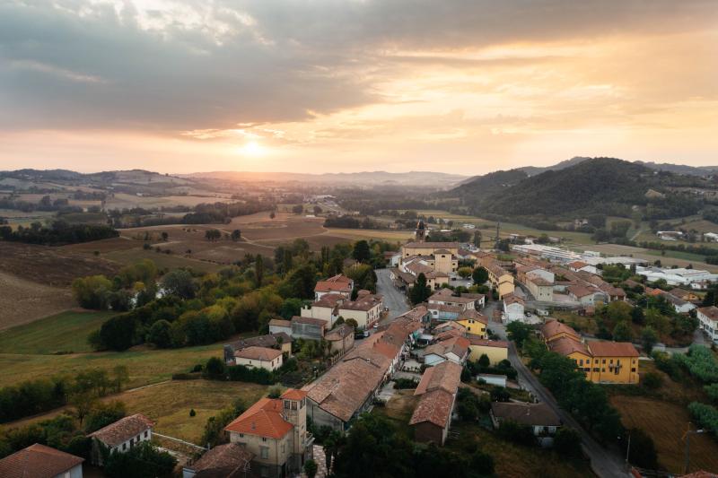 Vista di Cerrina Monferrato, Alessandria (15020)