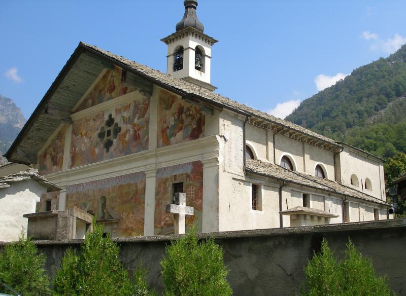 Vista di Issime, Aosta (11020)