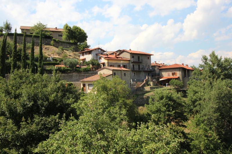 Vista di Ortignano Raggiolo, Arezzo (52010)