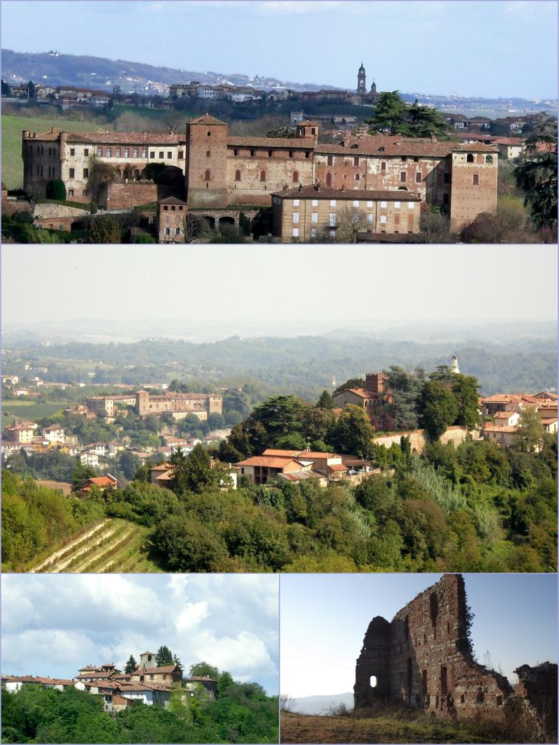 Vista di Passerano Marmorito, Asti (14020)