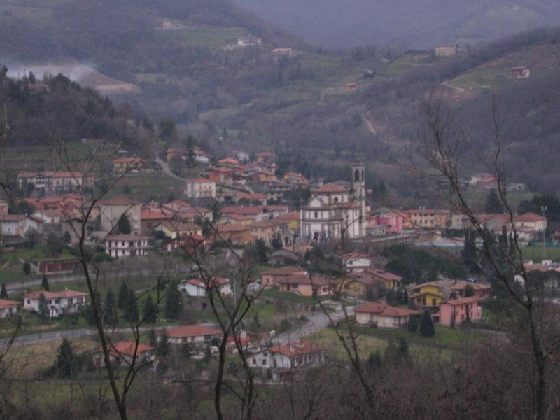 Vista di Cenate Sopra, Bergamo (24060)