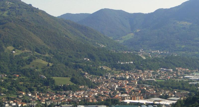 Vista di Cene, Bergamo (24020)