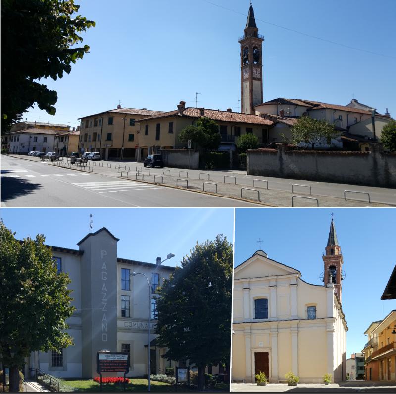 Vista di Pagazzano, Bergamo (24040)