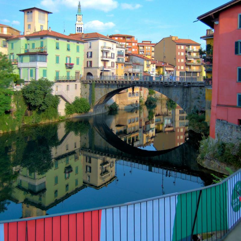 Vista di Ponte San Pietro, Bergamo (24036)