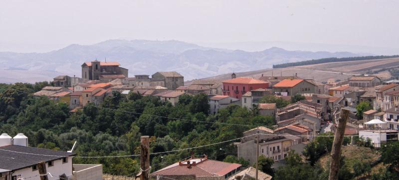 Vista di Castelfranco in Miscano, Benevento (82022)