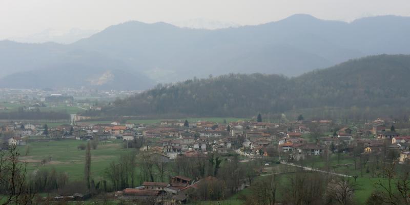 Vista di Villar San Costanzo, Cuneo (12020)