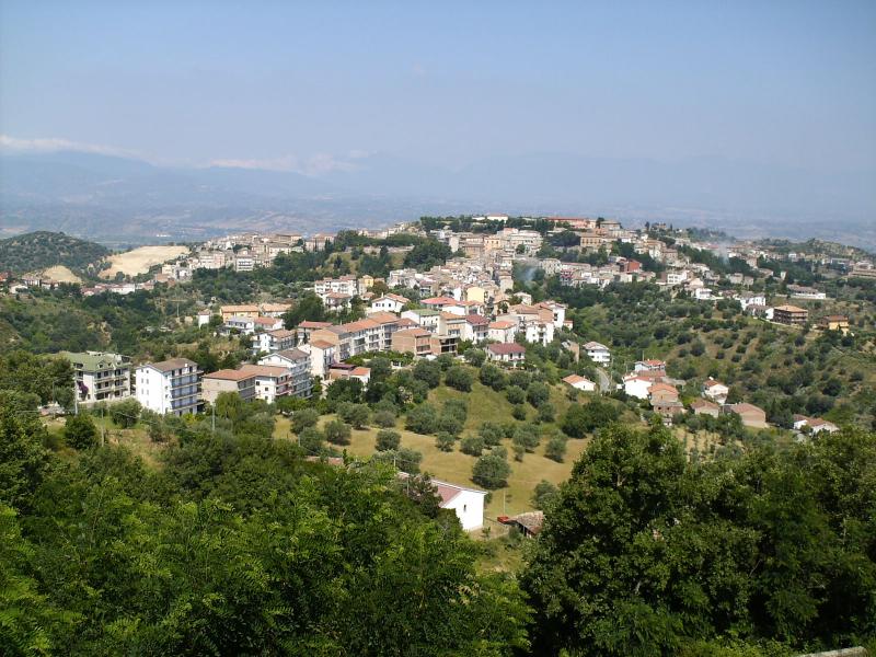 Vista di Bisignano, Cosenza (87043)
