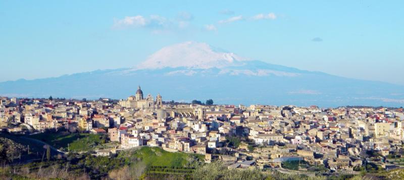 Vista di Militello in Val di Catania, Catania (95043)