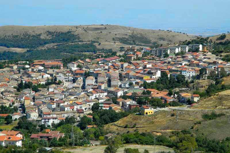 Vista di Orsara di Puglia, Foggia (71027)