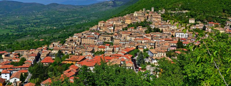 Vista di San Donato Val di Comino, Frosinone (03046)