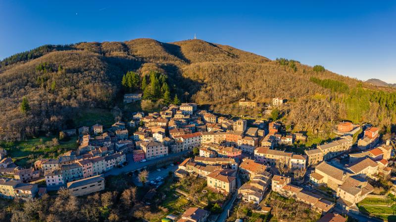 Vista di Montieri, Grosseto (58026)