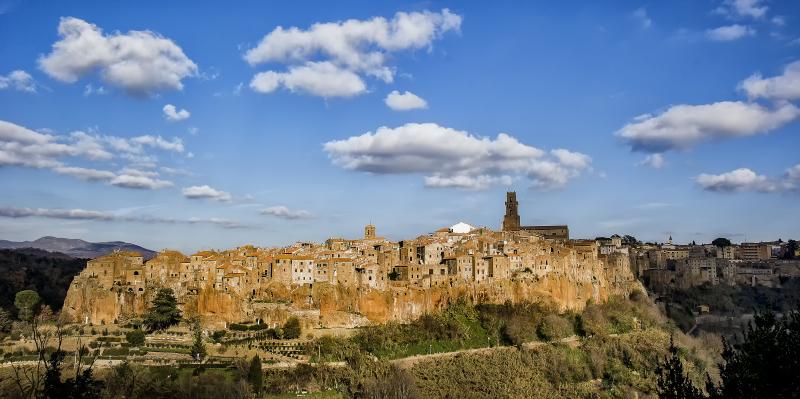 Vista di Pitigliano, Grosseto (58017)