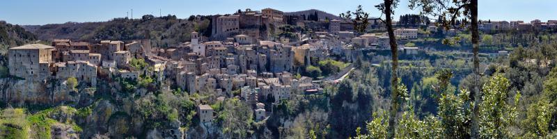 Vista di Sorano, Grosseto (58010)