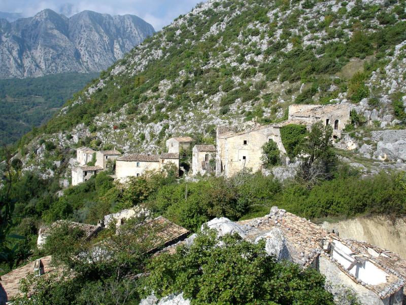 Vista di Rocchetta a Volturno, Isernia (86070)