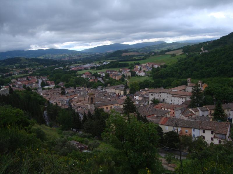 Vista di Esanatoglia, Macerata (62024)