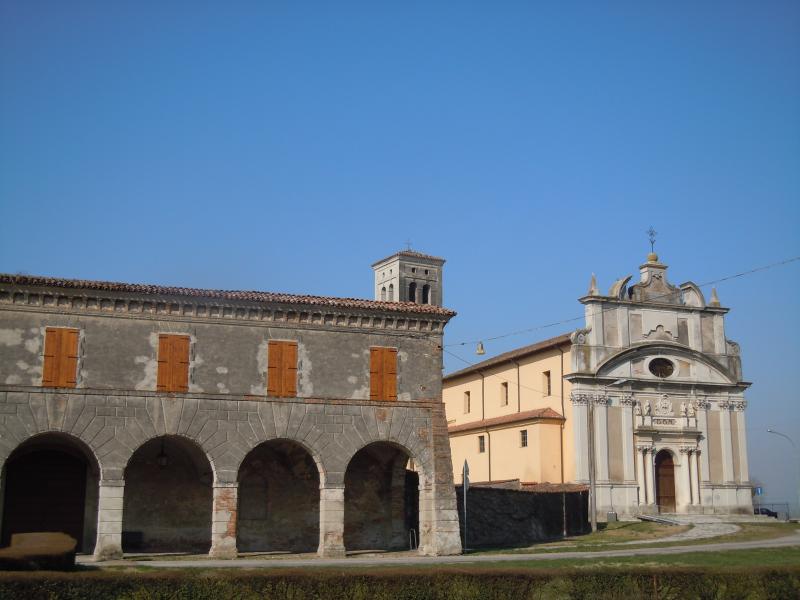 Vista di San Martino dall'Argine, Mantova (46010)