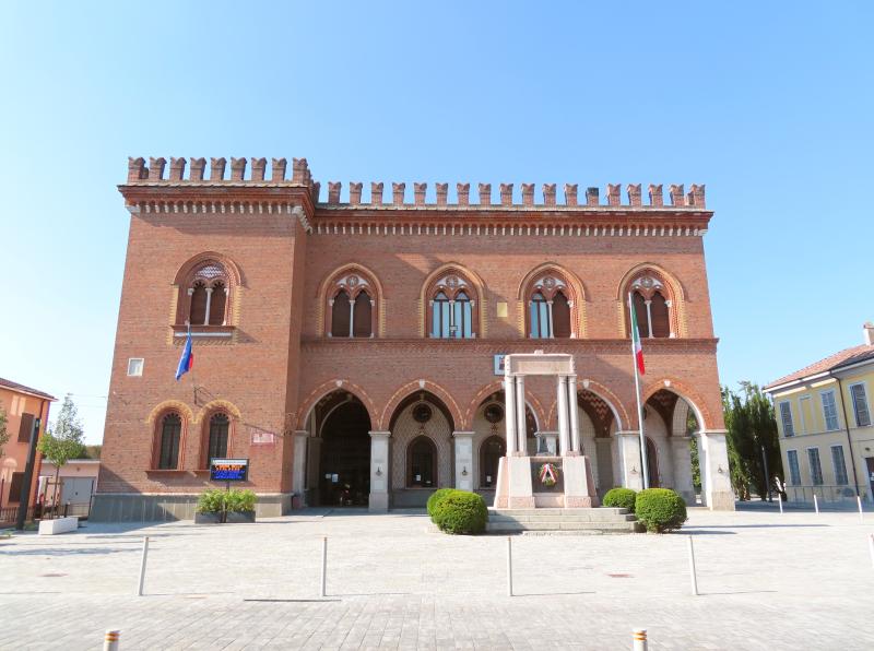 Vista di Castelvetro Piacentino, Piacenza (29010)