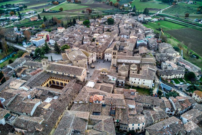 Vista di Bevagna, Perugia (06031)