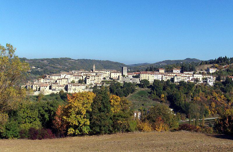 Vista di Pietralunga, Perugia (06026)