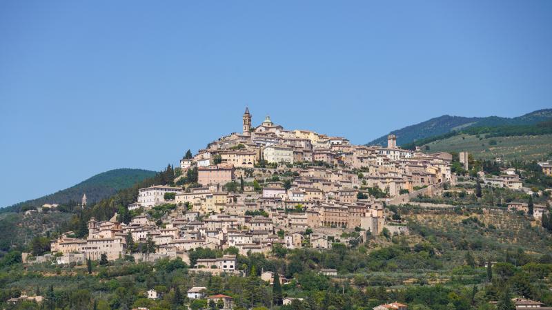 Vista di Trevi, Perugia (06039)