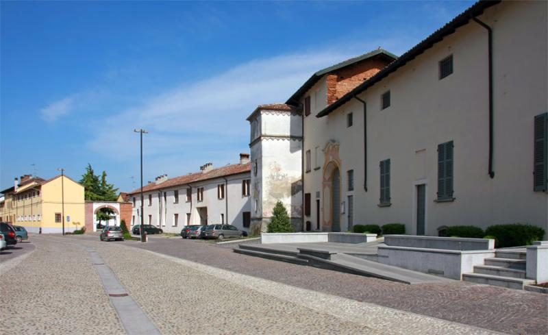 Vista di Borgo San Siro, Pavia (27020)