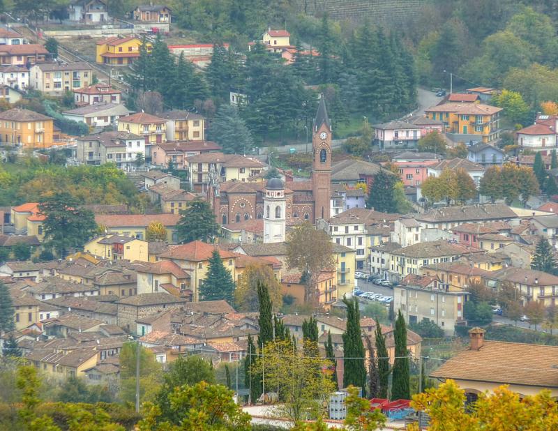 Vista di Godiasco Salice Terme, Pavia (27052)