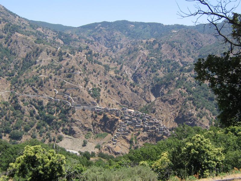 Vista di Roghudi, Reggio Calabria (89060)