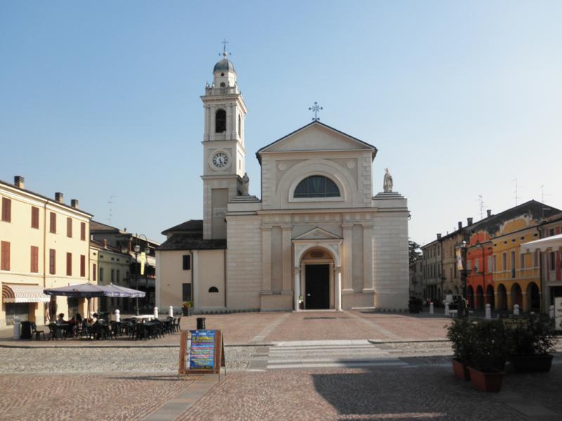 Vista di Brescello, Reggio Emilia (42041)