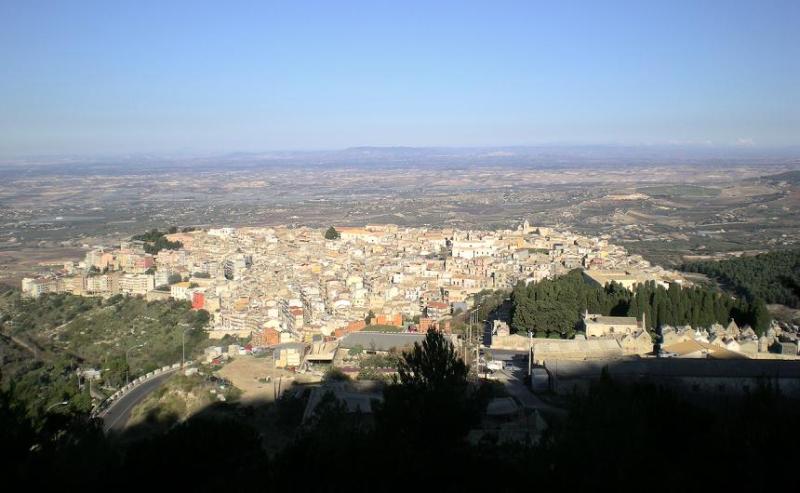 Vista di Chiaramonte Gulfi, Ragusa (97012)