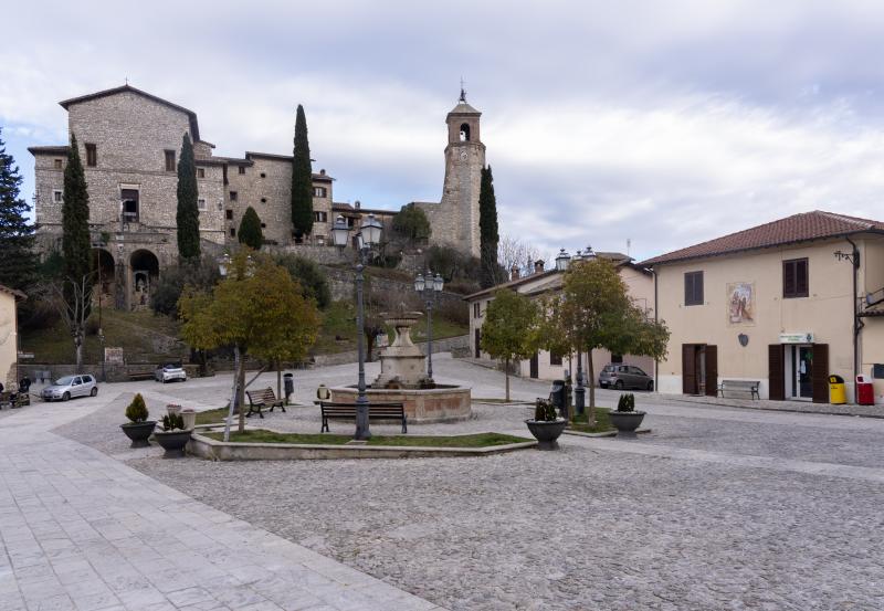 Vista di Greccio, Rieti (02045)