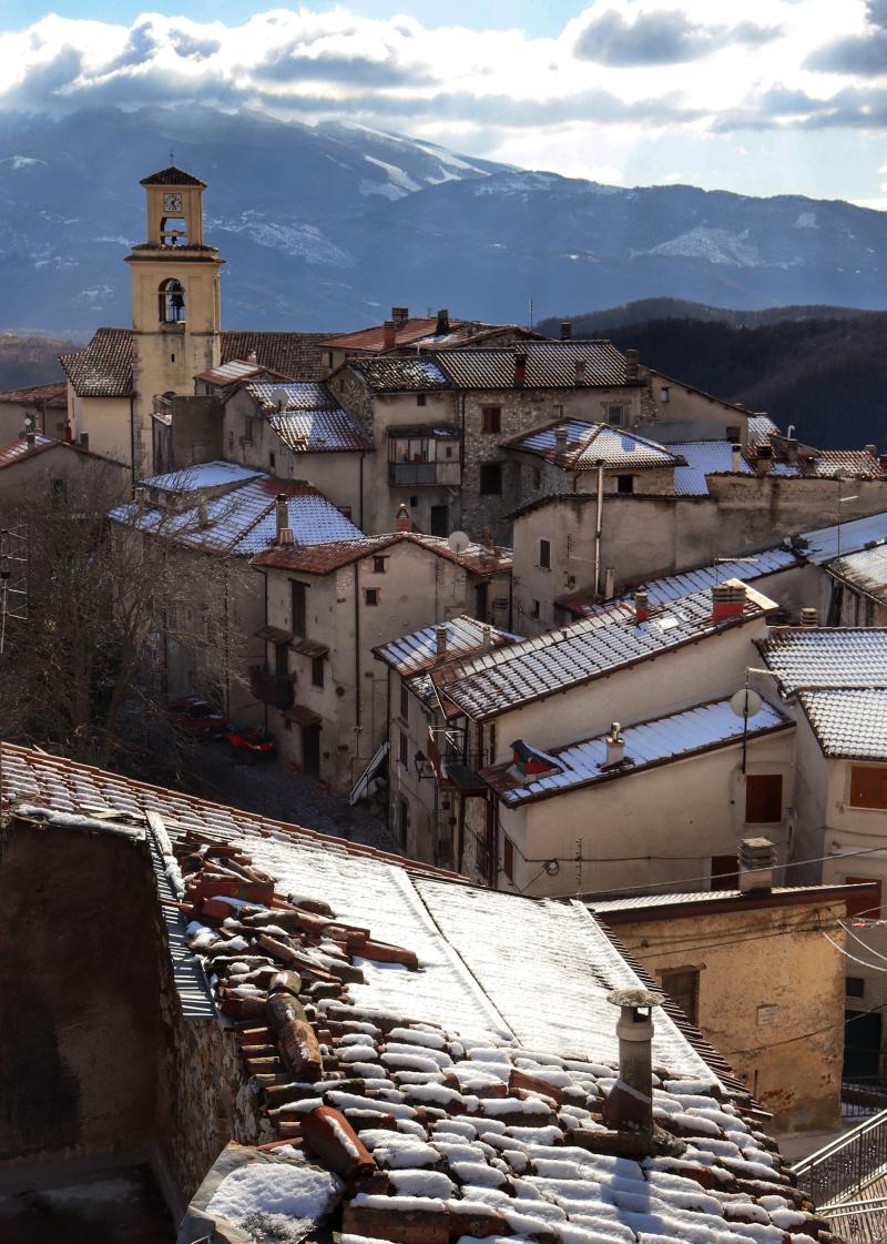 Vista di Micigliano, Rieti (02010)