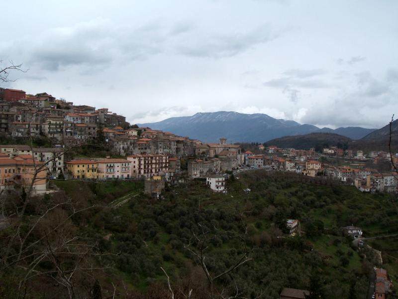Vista di Segni, Roma (00037)