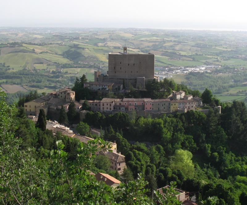 Vista di Montefiore Conca, Rimini (47834)