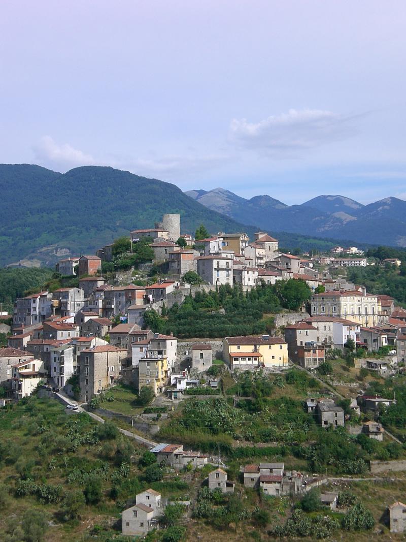 Vista di Caselle in Pittari, Salerno (84030)