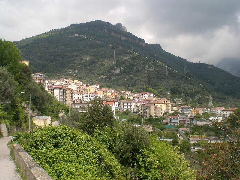 Vista di Olevano sul Tusciano, Salerno (84062)