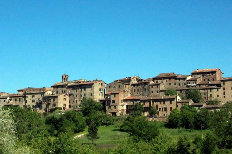 Vista di Monticiano, Siena (53015)