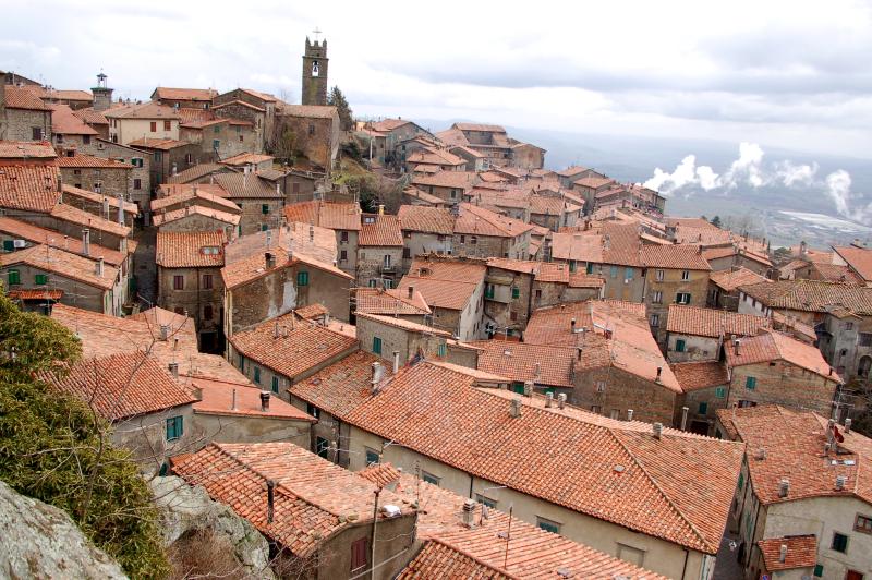 Vista di Piancastagnaio, Siena (53025)