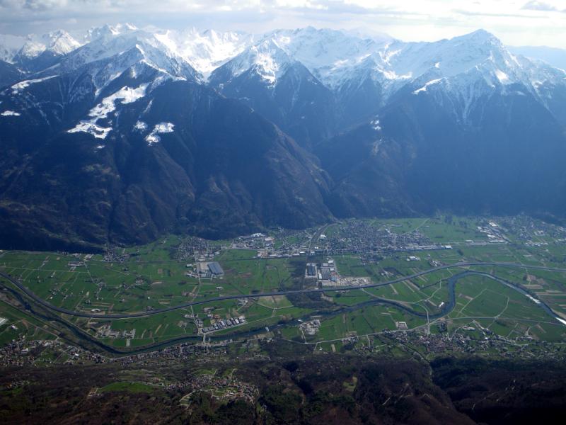 Vista di Delebio, Sondrio (23014)