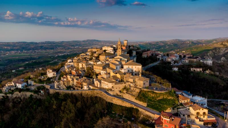 Vista di Cellino Attanasio, Teramo (64036)