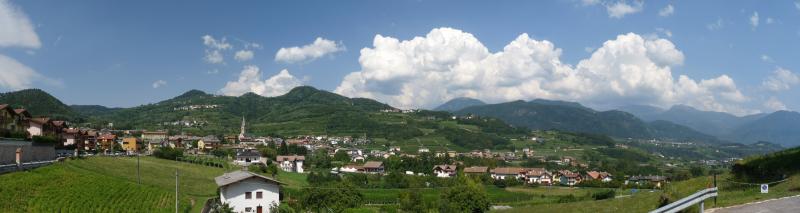 Vista di Civezzano, Trento (38045)