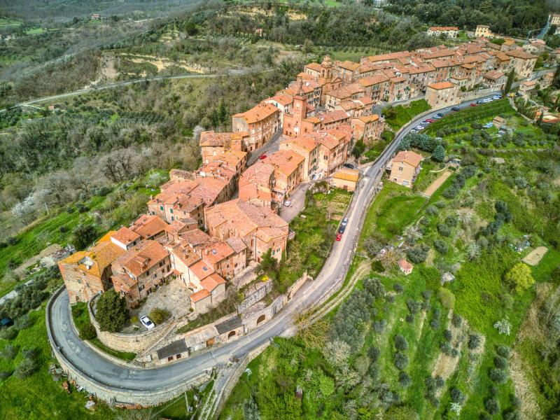 Vista di Monteleone d'Orvieto, Terni (05017)