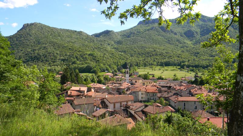 Vista di Brinzio, Varese (21030)