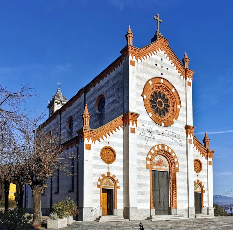 Vista di Mercallo, Varese (21020)
