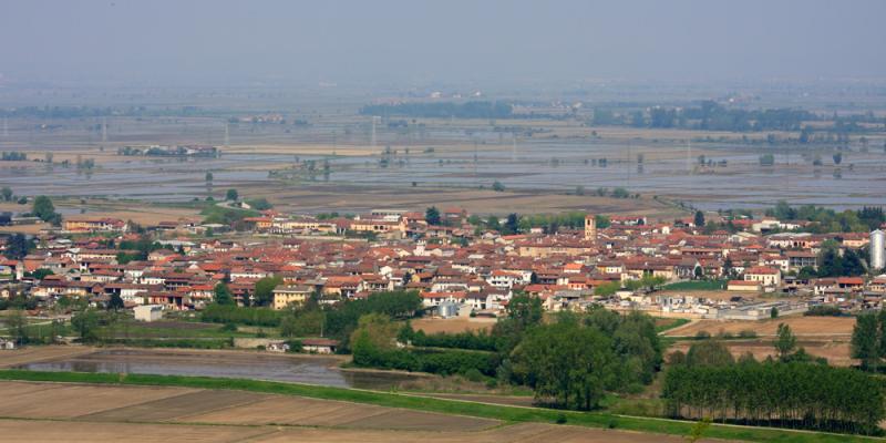 Vista di Palazzolo Vercellese, Vercelli (13040)