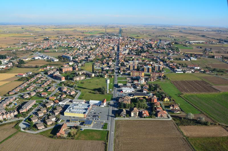 Vista di Santhià, Vercelli (13048)