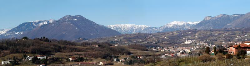 Vista di Zugliano, Vicenza (36030)