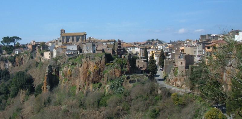 Vista di Castel Sant'Elia, Viterbo (01030)